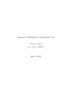 mccrary test stata package|Matias D. Cattaneo University of Michigan July 30, 2015 .